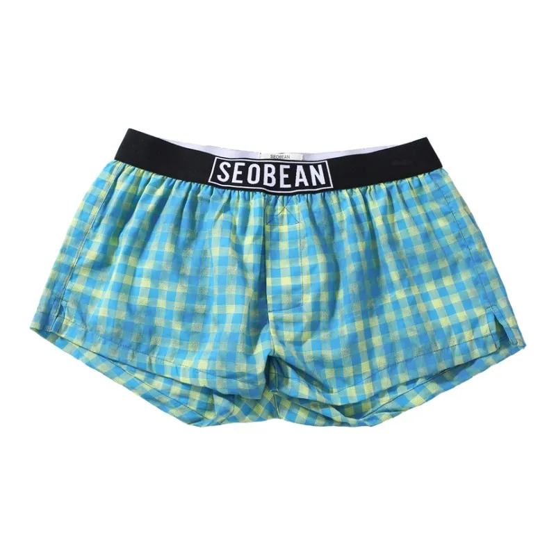 SEOBEAN Boxer Shorts Men's Color Blue-3