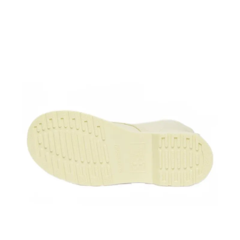 Dr.Martens 1460 Pascal Mono Lace Up Boots 'Cream' Women's-4