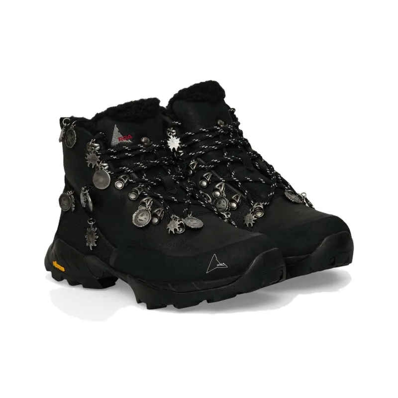 ROA Nightfall Medallion Andreas Ankle Boots Men's Black-2
