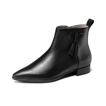 Ecco Short Chelsea Boots 2cm Women's Black