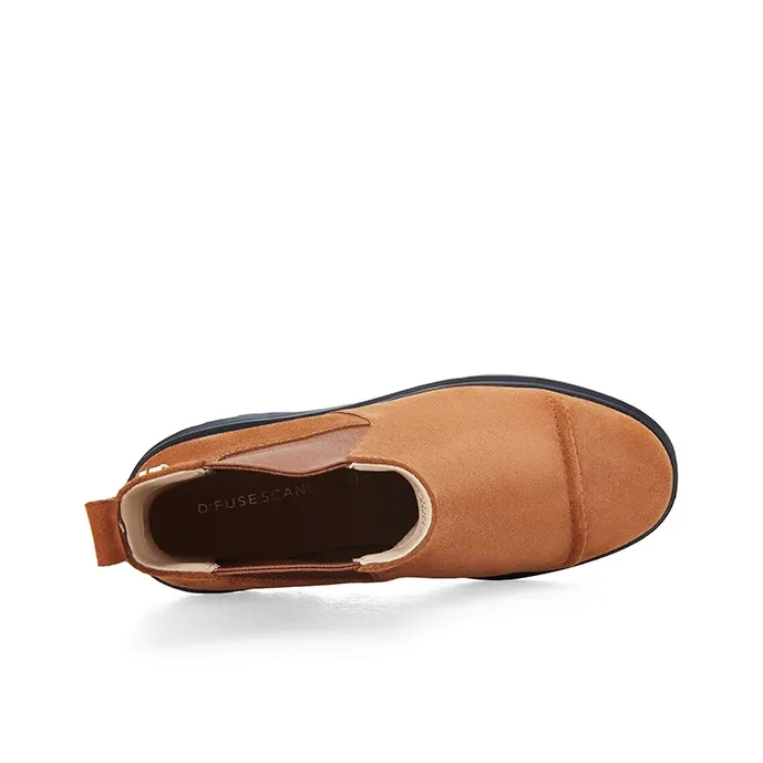 D FUSE SCANDINAVIA Short Chelsea Boots 3.5cm Women's-13