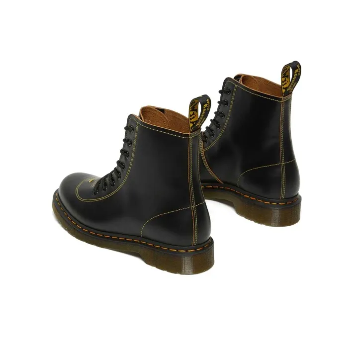 Dr.Martens Pharamond Vintage Smooth Leather Ankle Boots 'Black'-4