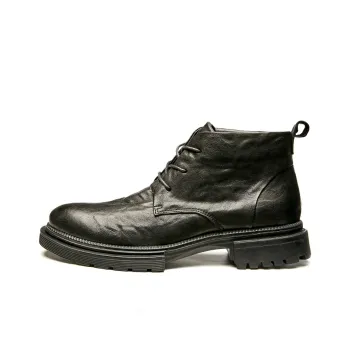 Brounvanm Ankle Boots Men's Black