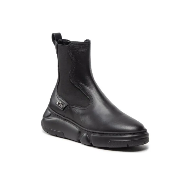 AGL Short Chelsea Boots Women's Black-2