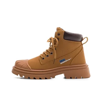 Warrior Short Martin Boot Women's Yellow Brown