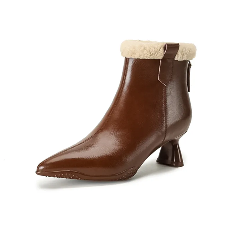 FLOWERSKAM Ankle Boots 5.5cm Women's-1