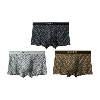 Qiao Ni Tong Underpants Men's 3 Pack