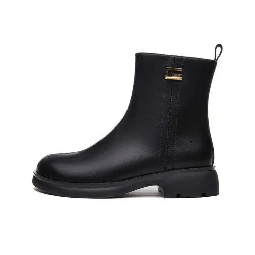 ACESC Ankle Boots Women's Black/Beige