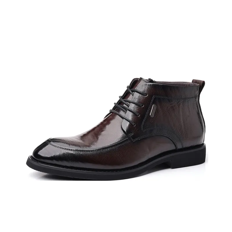 GZZ Ankle Boots Men Black-7