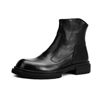 Voguhomme Ankle Boots Men Black/Gray