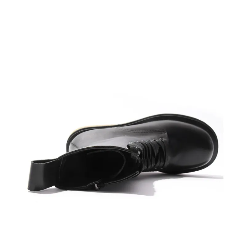 STEVE MADDEN Martin Boots Women's Black-3
