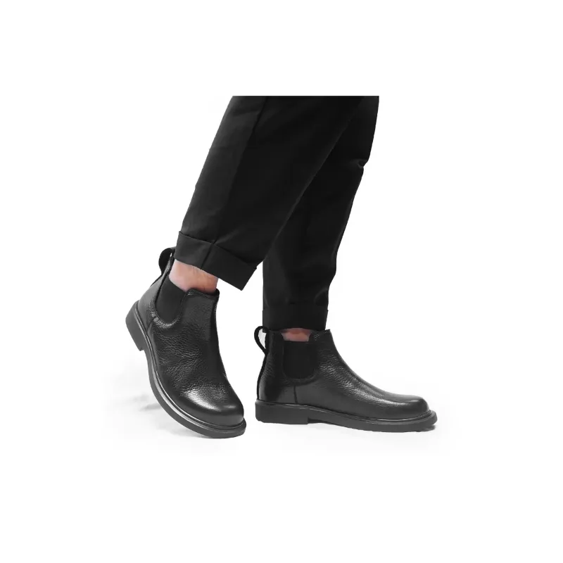 Voguhomme Chelsea Boots Men Black-2