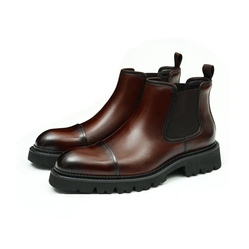 ASTON M.JAZZ 11.5cm Chelsea Boots Men's-10