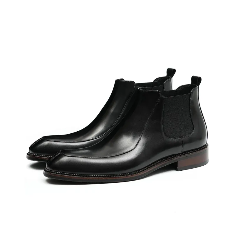 ASTON M.JAZZ Short Chelsea Boots Men's-10