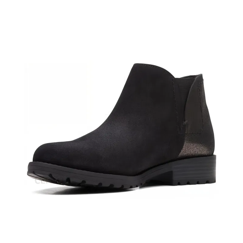 Clarks Ankle Boots Women's Black-2
