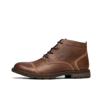 Laoks Short Martin Boot Men's Red Brown