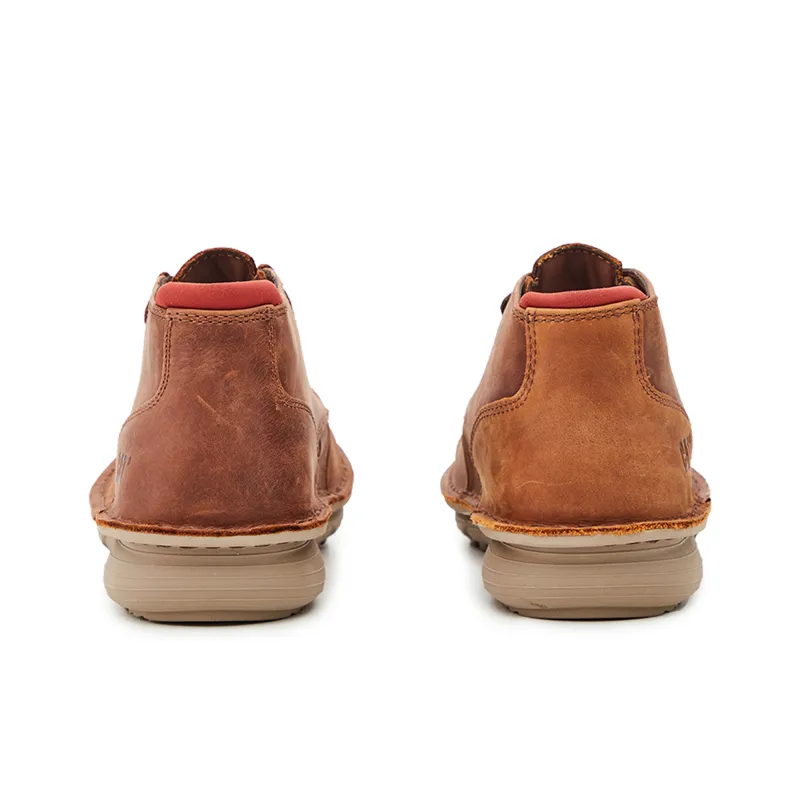 CAT Ankle Boots Men Brown-3