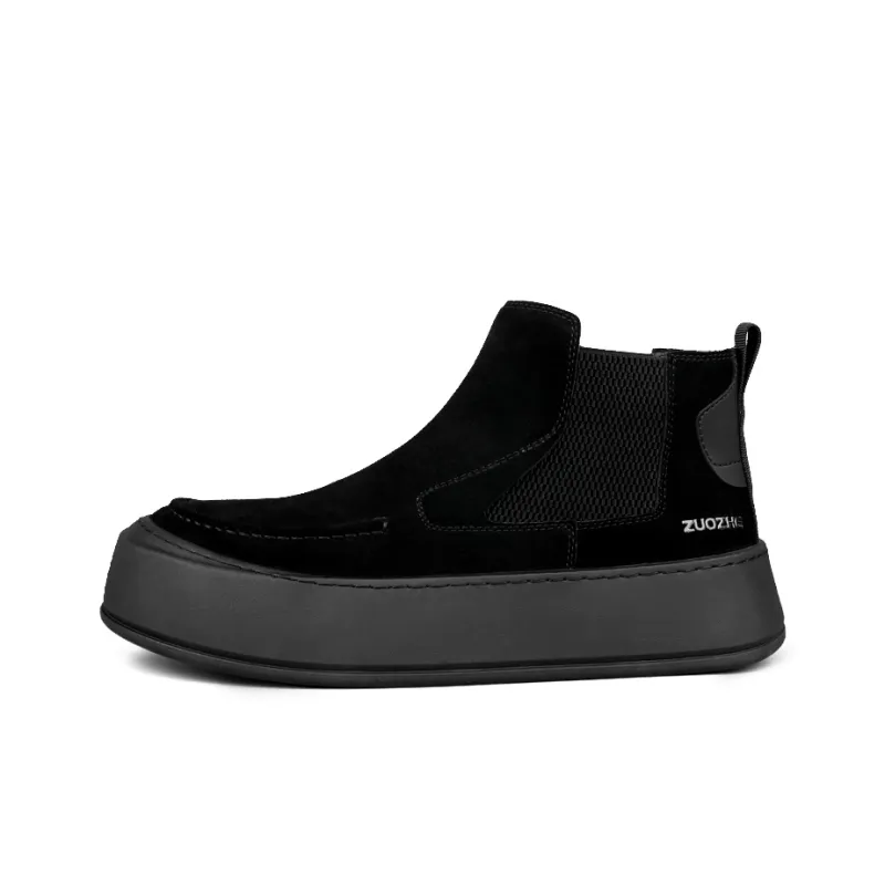 ZUOZHE Short Chelsea Boots Men's-5