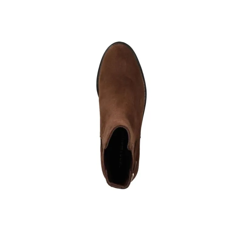 Tommy Hilfiger Short Chelsea Boots Women's Brown-3