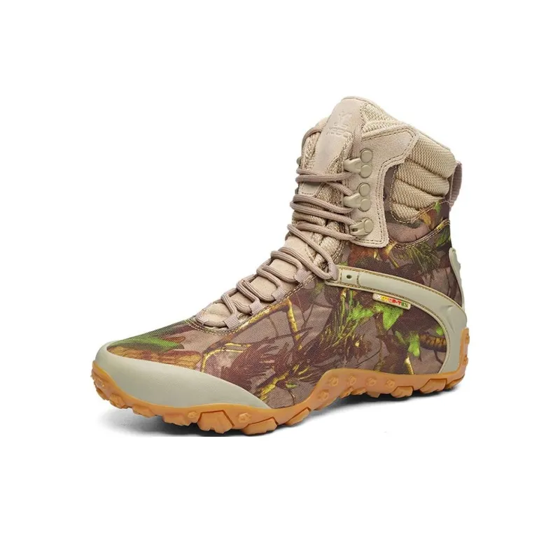 XIANGGUAN Crew Outdoor Boots Unisex Sand Camouflage-1