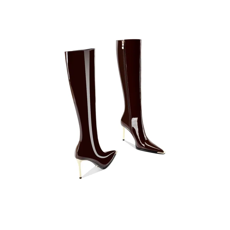 Shesrim Knee-high Boots 8.5cm Women's-6