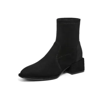 ELLE Ankle Boots 4.5cm Women's Black