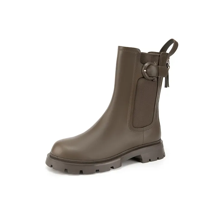 NATURSUN Crew Chelsea Boots 4cm Women's-7