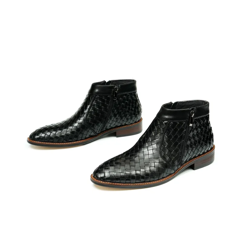 ASTON M.JAZZ Ankle Boots 3cm Men's-3