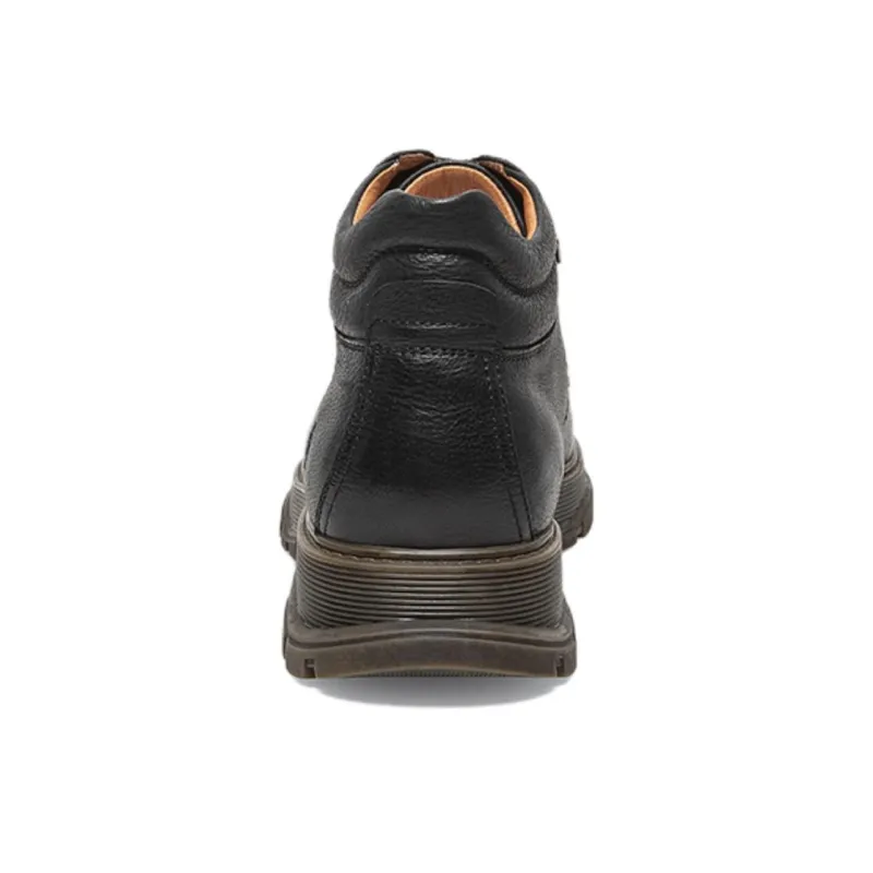 Hush Puppies Ankle Boots Men Black/Camel-3