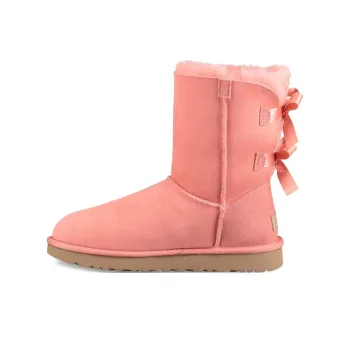 UGG Bailey Bow Ii Fleece Lined Pink Red Women's
