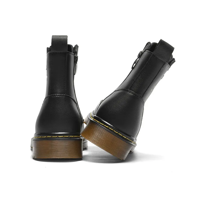 Lee Retro Trend Ankle Boots Men's Black-4