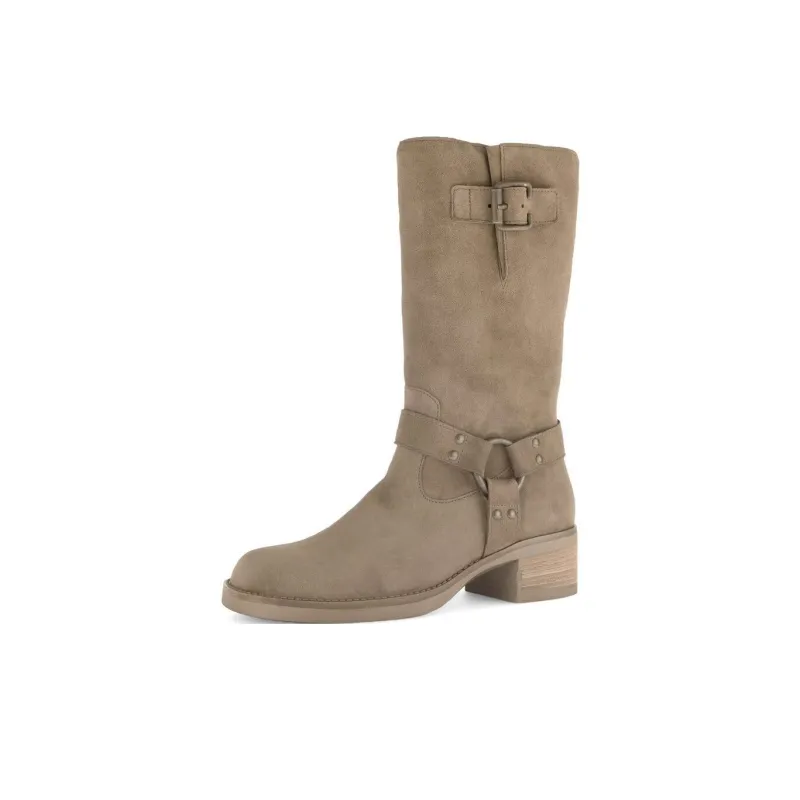 Gabor Fashion Knee-high Boots 5cm Women's Tan-2