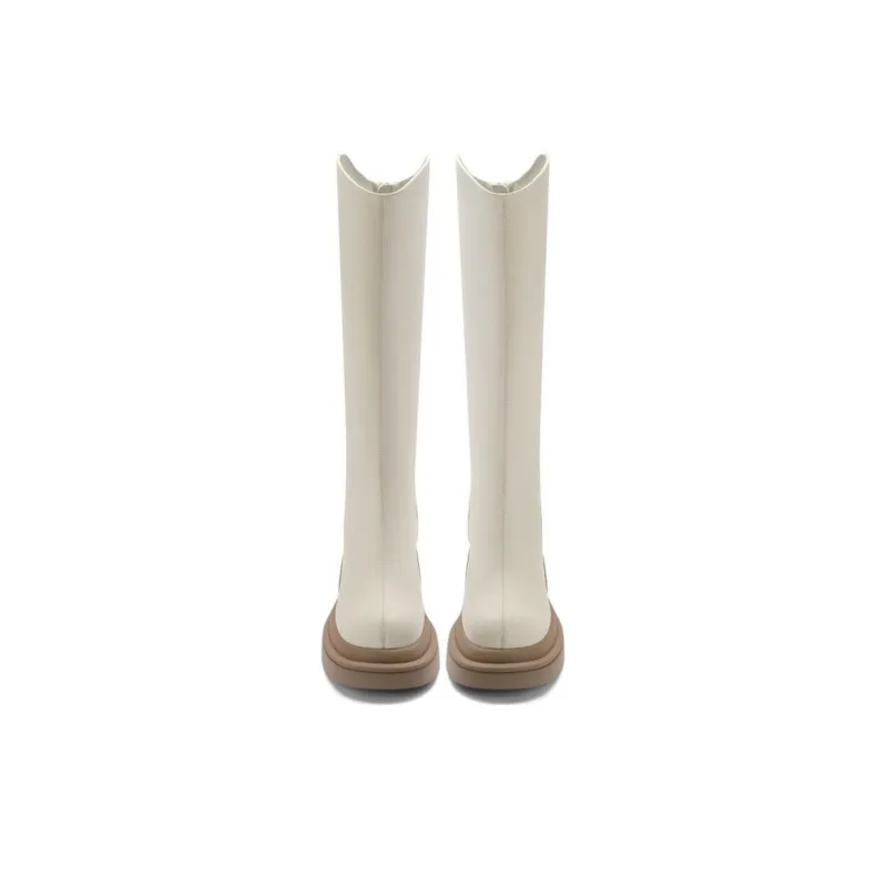 BELLE Knee-high Boots 6.5cm Women's Black-7