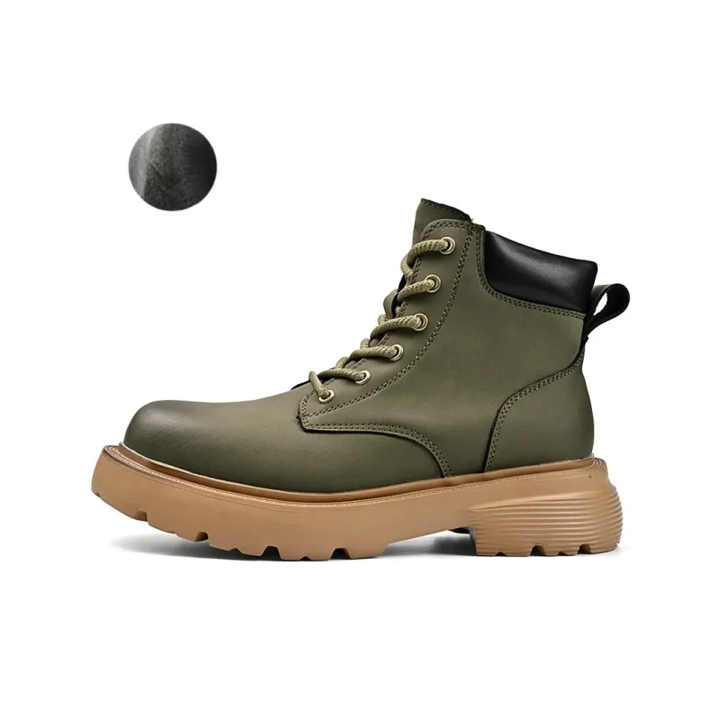 Dunnu Martin Boots Men Gold-14