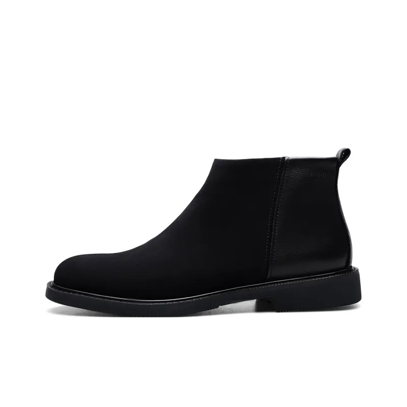 D FUSE SCANDINAVIA Ankle Boots Men's Black-5