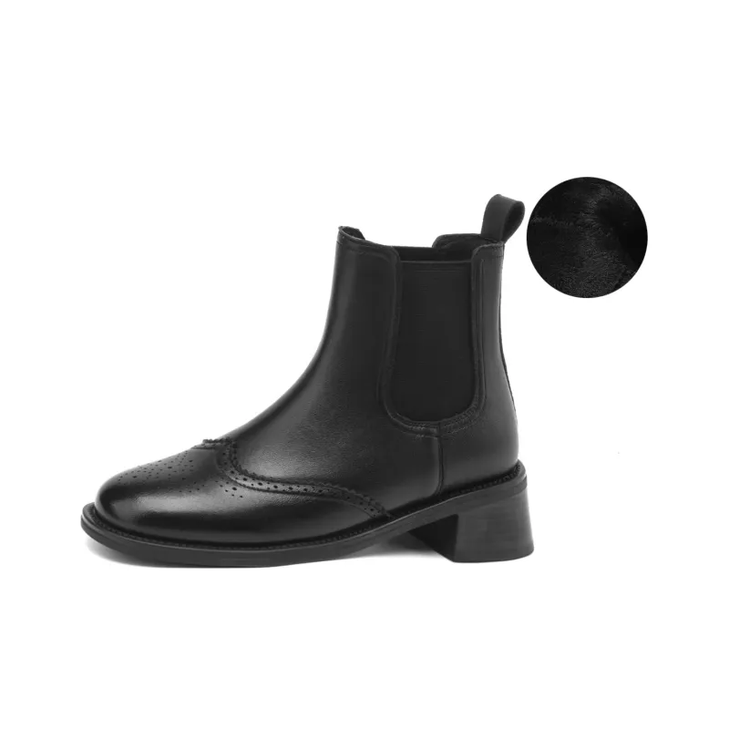 D:FUSE SCANDINAVIA Short Chelsea Boots 5cm Women's-1