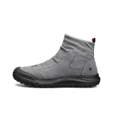 Gray Fleece-Lined