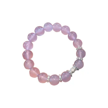 Red All Year Round Chalcedony Bracelets Women's