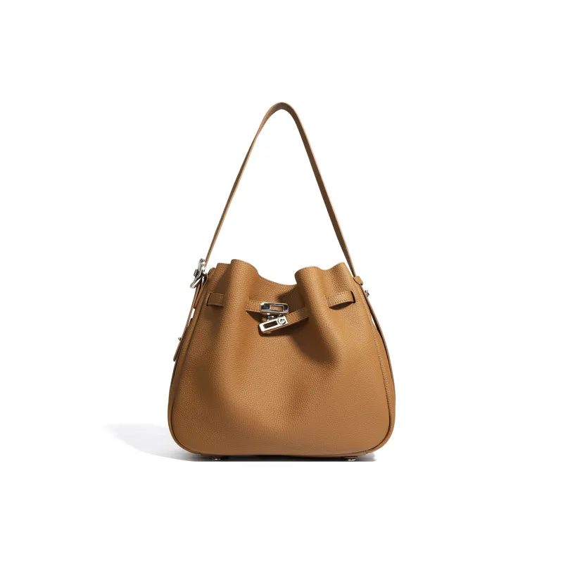 COURONNE Top Grain Cow Leather Portable/One Shoulder/Crossbody Bag Regular Women's Multicolor-3