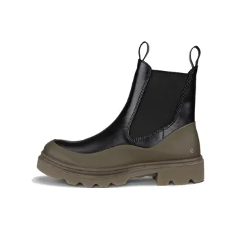 Ecco Short Chelsea Boots Women's Black