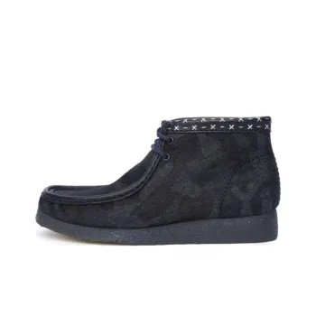 Clarks Originals Wallabee Boot Denim Blue