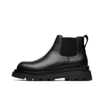 Aquarius Short Chelsea Boots Men's Black