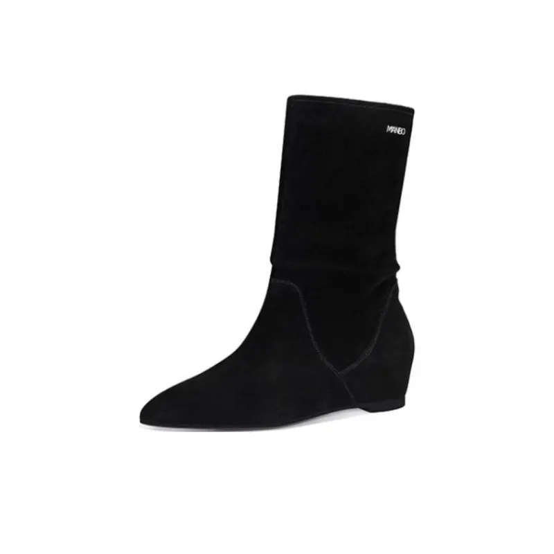 JESSICA SOPHIA Ankle Boots 4cm Women's Black-0