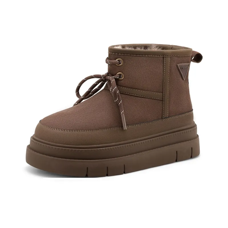 C°BANNER Warm Wear Resistant Cushioning For Height Increase Coverage 10.5cm Snow Boots Women's-13