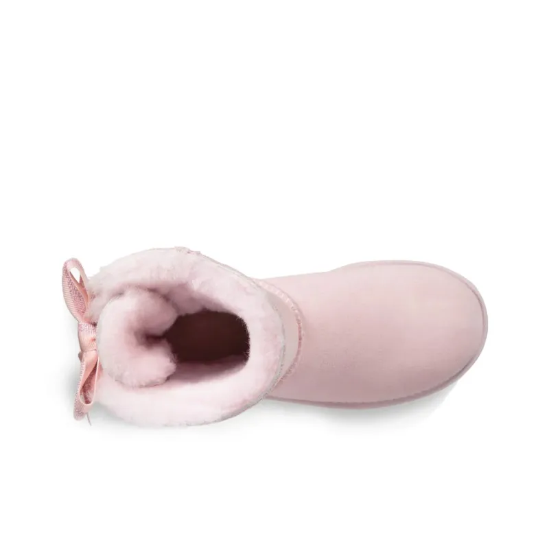 UGG Customizable Bailey Bow Mini Boot Snow Boots Pink Women's-3