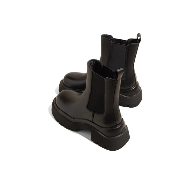 KODI Short Chelsea Boots 9CM Women's Brown-2