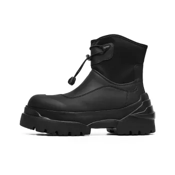 ΛOLUNKΛ Ankle Boots 8CM Men's Black