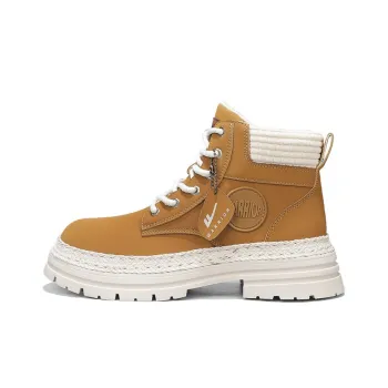Warrior Warm Height Increasing Crew Snow Boots Men's Earthy Yellow Rice