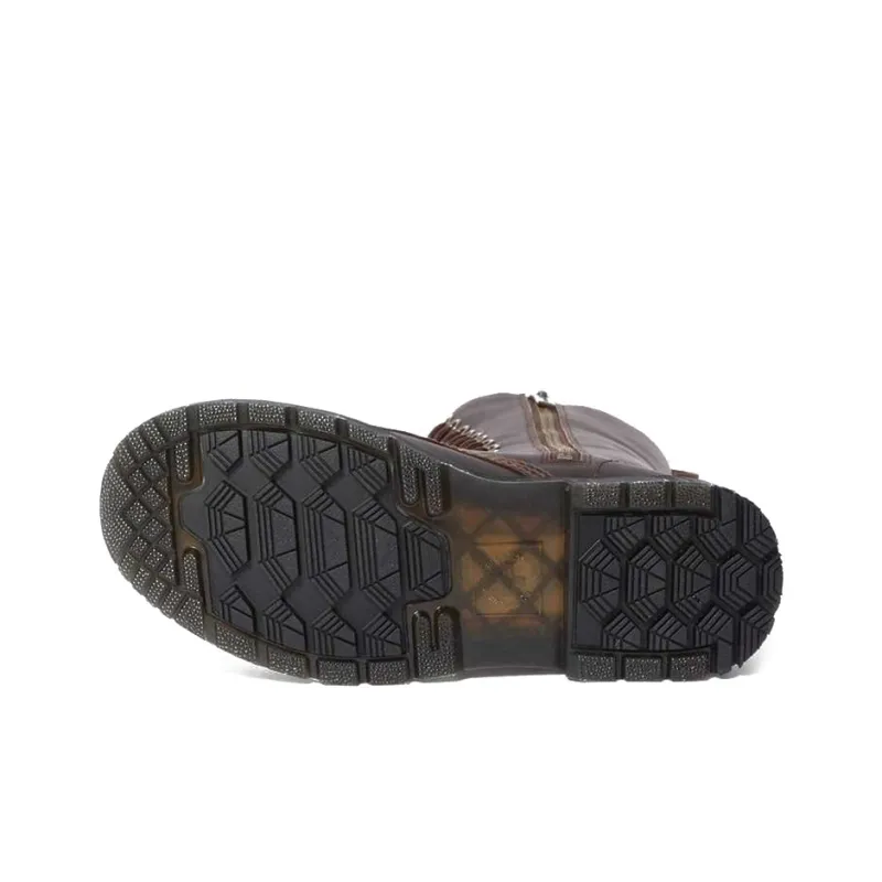 Dr.Martens 1914 Kolbert Wintergrip Crew Martin Boot Women's Dark Brown-4