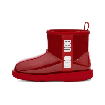 UGG Classic Clear Mini Boot Samba Red Women's